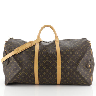 Keepall Bandouliere Bag Monogram Canvas 60