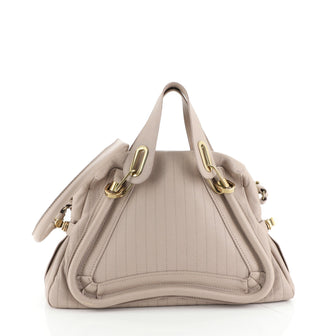 Chloe Paraty Handbag Quilted Leather Medium