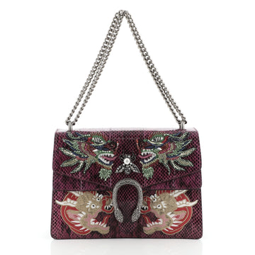 Dionysus Bag Embellished Python Medium