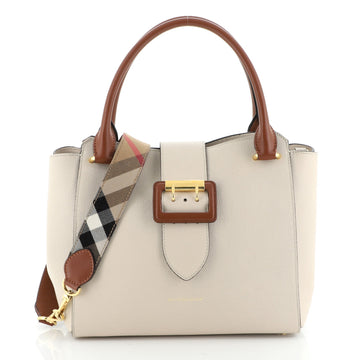 Buckle Tote Leather Medium