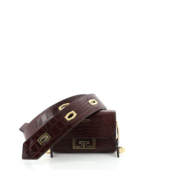 Givenchy Eden Handbag Crocodile Embossed Leather Nano