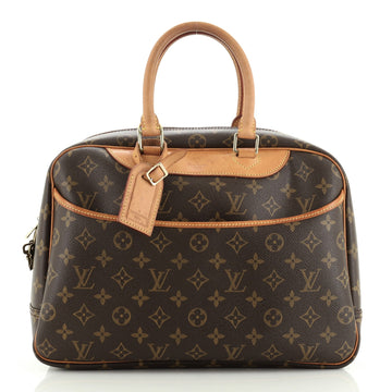 Louis Vuitton Deauville Handbag Monogram Canvas 