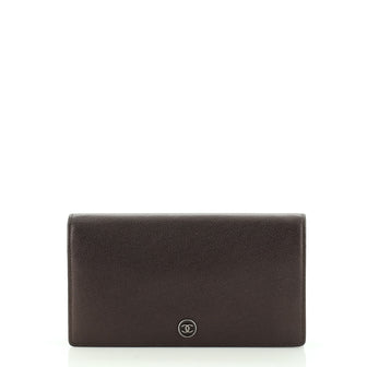 Chanel Yen Wallet Leather Long