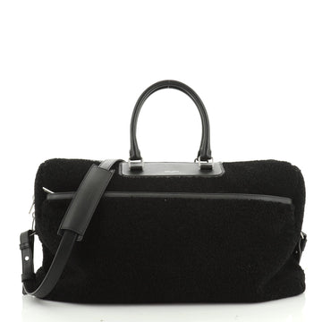 Saint Laurent Classic Duffle Bag Shearling 24
