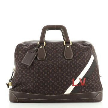 Louis Vuitton Isfahan Carryall Handbag Mini Lin 