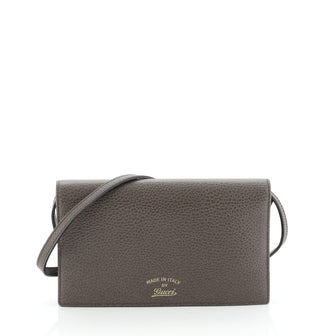 Gucci Swing Wallet on Strap Leather 