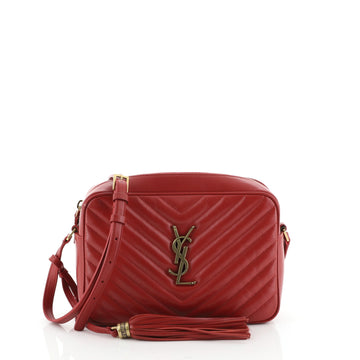 Saint Laurent Lou Camera Bag Matelasse Chevron Leather Small