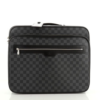 Louis Vuitton Pilot Case Damier Graphite Black 50128156