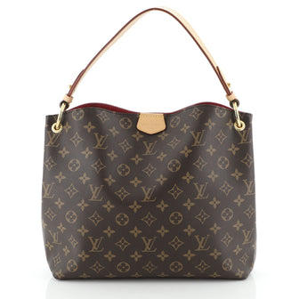 Louis Vuitton Graceful Handbag Monogram Canvas PM