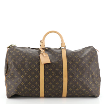 Louis Vuitton Keepall Bag Monogram Canvas 55