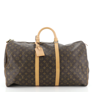 Louis Vuitton Keepall Bag Monogram Canvas 55