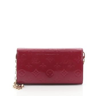 Chaine Wallet Monogram Vernis