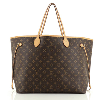 Louis Vuitton Neverfull NM Tote Monogram Canvas GM