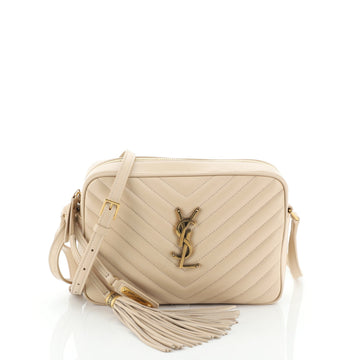 Lou Camera Bag Matelasse Chevron Leather Small