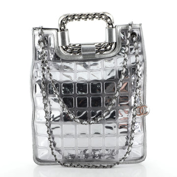 Ice Cube Shopper Quilted Vinyl