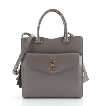 Saint Laurent Uptown Tote Leather Small
