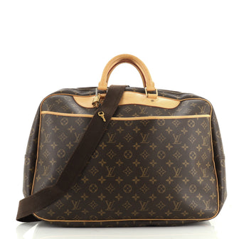Louis Vuitton Alize Bag Monogram Canvas 24 Heures