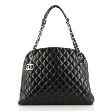 Chanel Just Mademoiselle Bag Quilted Aged Calfskin Large