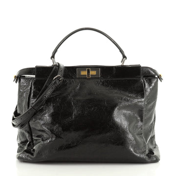 Fendi Peekaboo Bag Patent Large