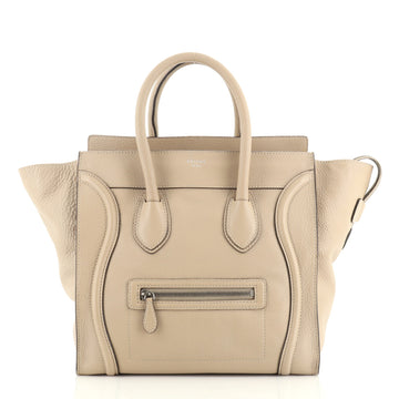Luggage Bag Grainy Leather Mini