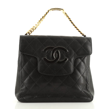 Chanel Vintage ID Bracelet Bag Quilted Lambskin Medium