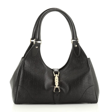 Gucci Joy Bardot Hobo Guccissima Leather Medium