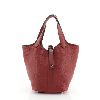 Hermes Picotin Lock Bag Clemence PM