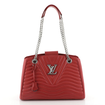 Louis Vuitton New Wave Chain Tote Quilted Leather 