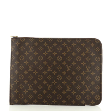 Louis Vuitton Poche Documents Monogram Canvas 