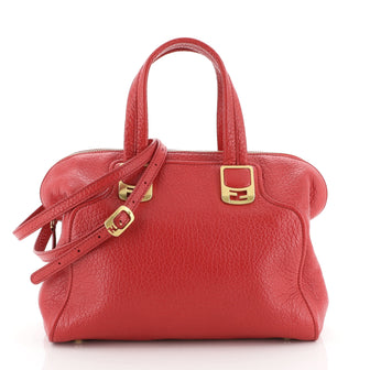 Fendi Chameleon Satchel Leather Medium