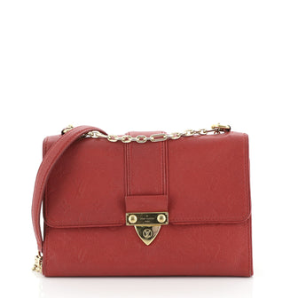 Louis Vuitton Saint Sulpice Handbag Monogram Empreinte Leather PM