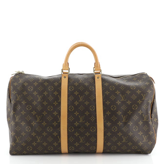 Louis Vuitton Keepall Bag Monogram Canvas 55