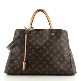Louis Vuitton Montaigne Handbag Monogram Canvas MM