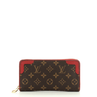 Louis Vuitton Retiro Zippy Wallet Monogram Canvas 