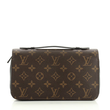 Louis Vuitton Zippy Wallet Macassar Monogram Canvas XL