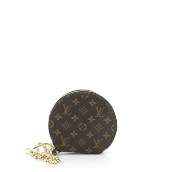 Louis Vuitton Boite Chapeau Coin Purse Monogram Canvas Micro