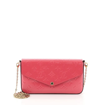 Louis Vuitton Felicie Pochette Monogram Vernis 