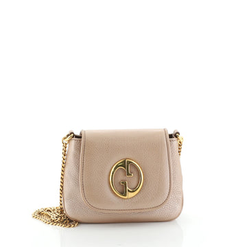 Gucci 1973 Chain Shoulder Bag Leather Small