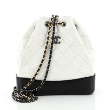 Gabrielle Backpack Quilted Calfskin Small