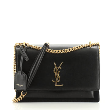 Saint Laurent Sunset Crossbody Bag Leather Medium