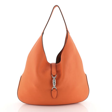 Jackie Soft Hobo Leather Large