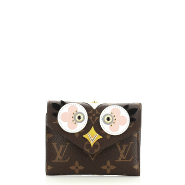 Louis Vuitton Compact Victorine Wallet Limited Edition Lovely Birds Monogram Canvas 