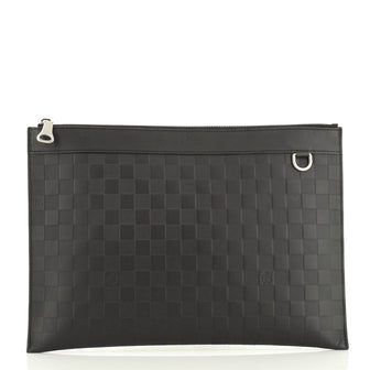 Louis Vuitton Discovery Pochette Damier Infini Leather GM
