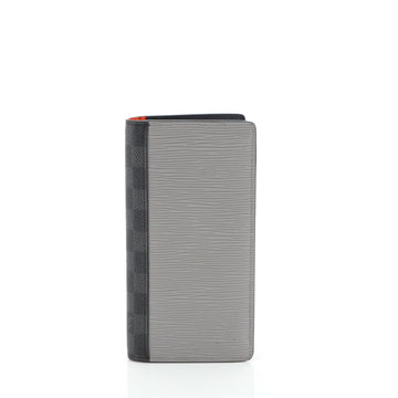 Louis Vuitton Brazza Wallet Epi Leather with Damier Graphite 