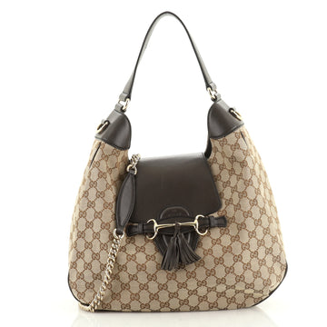 Emily Hobo GG Canvas Medium