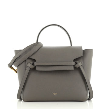 Celine Belt Bag Textured Leather Micro