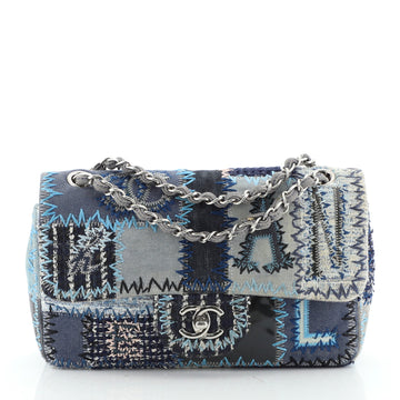 Flap Bag Multicolor Patchwork Medium