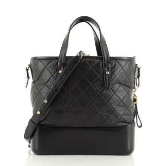 Gabrielle Shopping Tote Quilted Calfskin Medium
