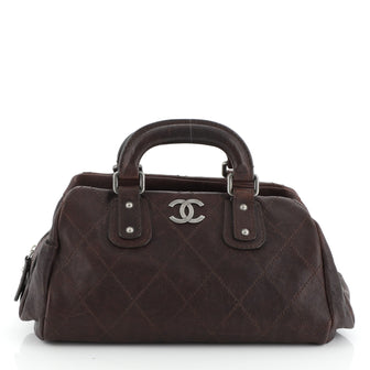 Outdoor Ligne Doctor Bag Quilted Caviar Small