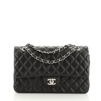 Chanel Classic Double Flap Bag Quilted Lambskin Medium